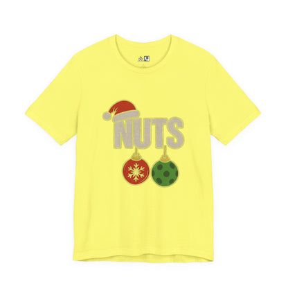 Nuts Season Activated – Unisex Bold Holiday Graphic Tee