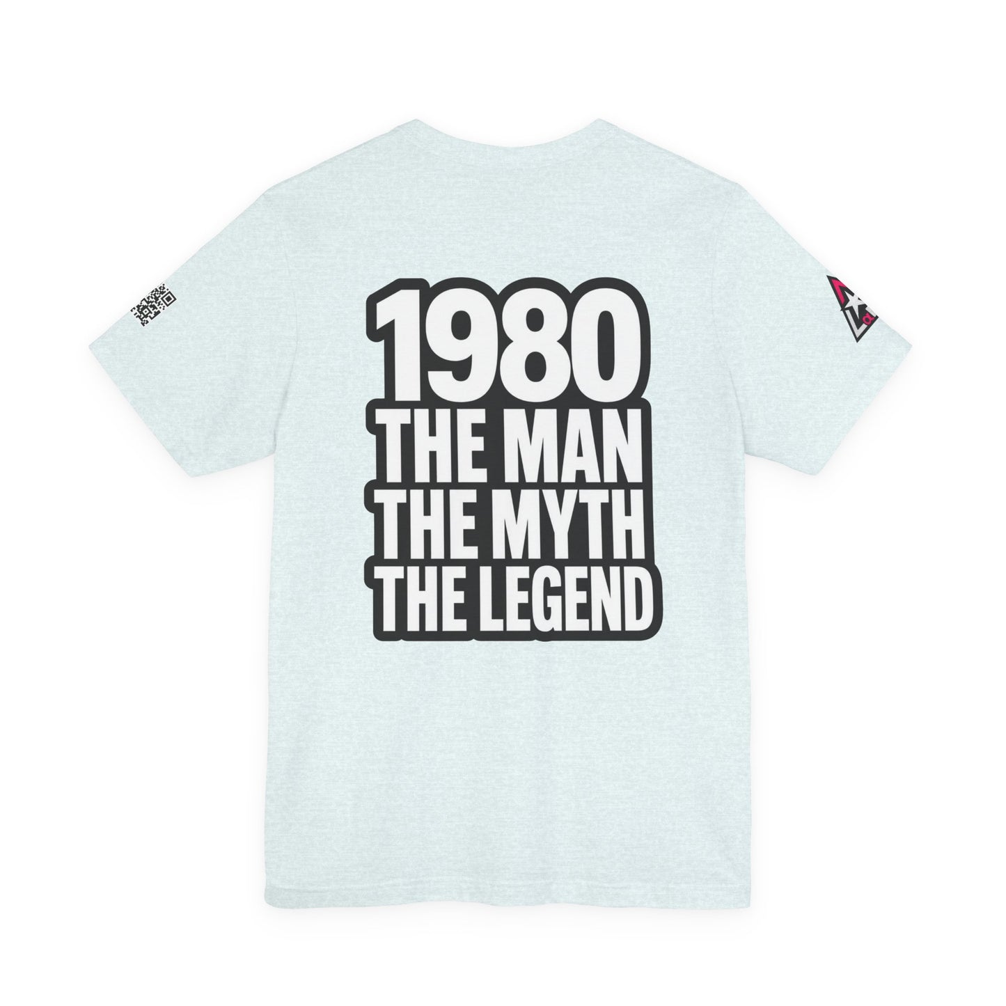 1980 The Man The Myth The Legend Graphic T-Shirt | 1980 Birthday Tee | Vintage Legend Shirt