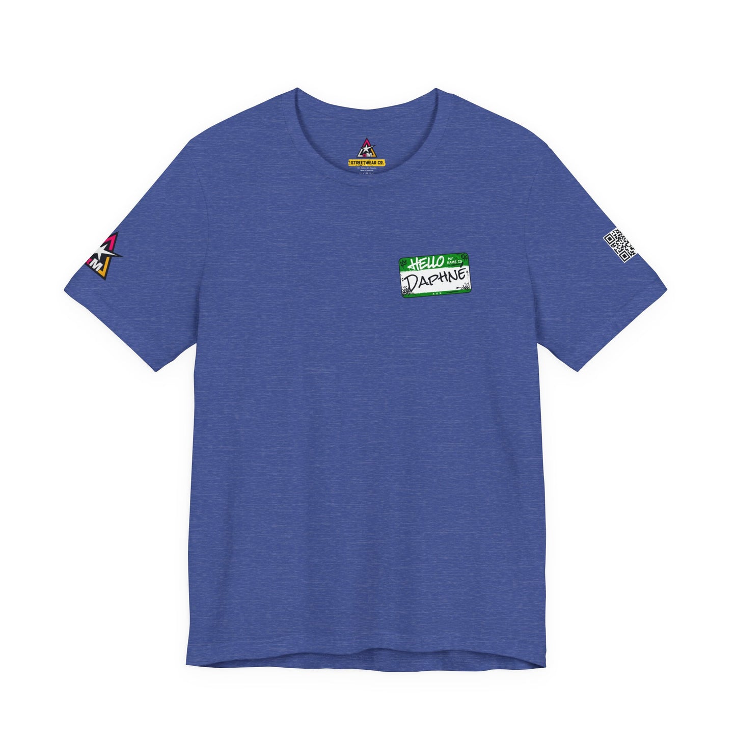 Custom Name Tag – Personalized Streetwear Graphic Tee