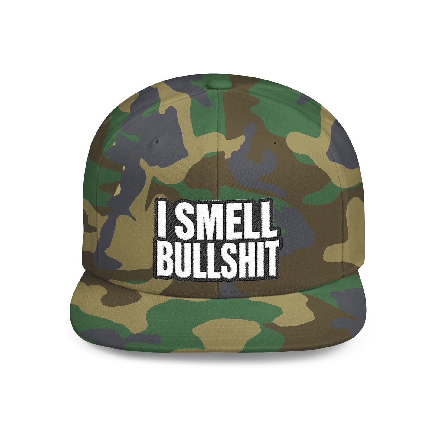 I Smell Bullshit – Funny Sarcastic Streetwear Snapback | AlphaMens
