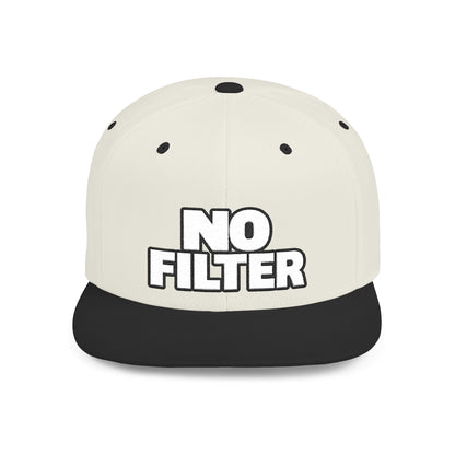 No Filter – Bold Sarcastic Streetwear Snapback
