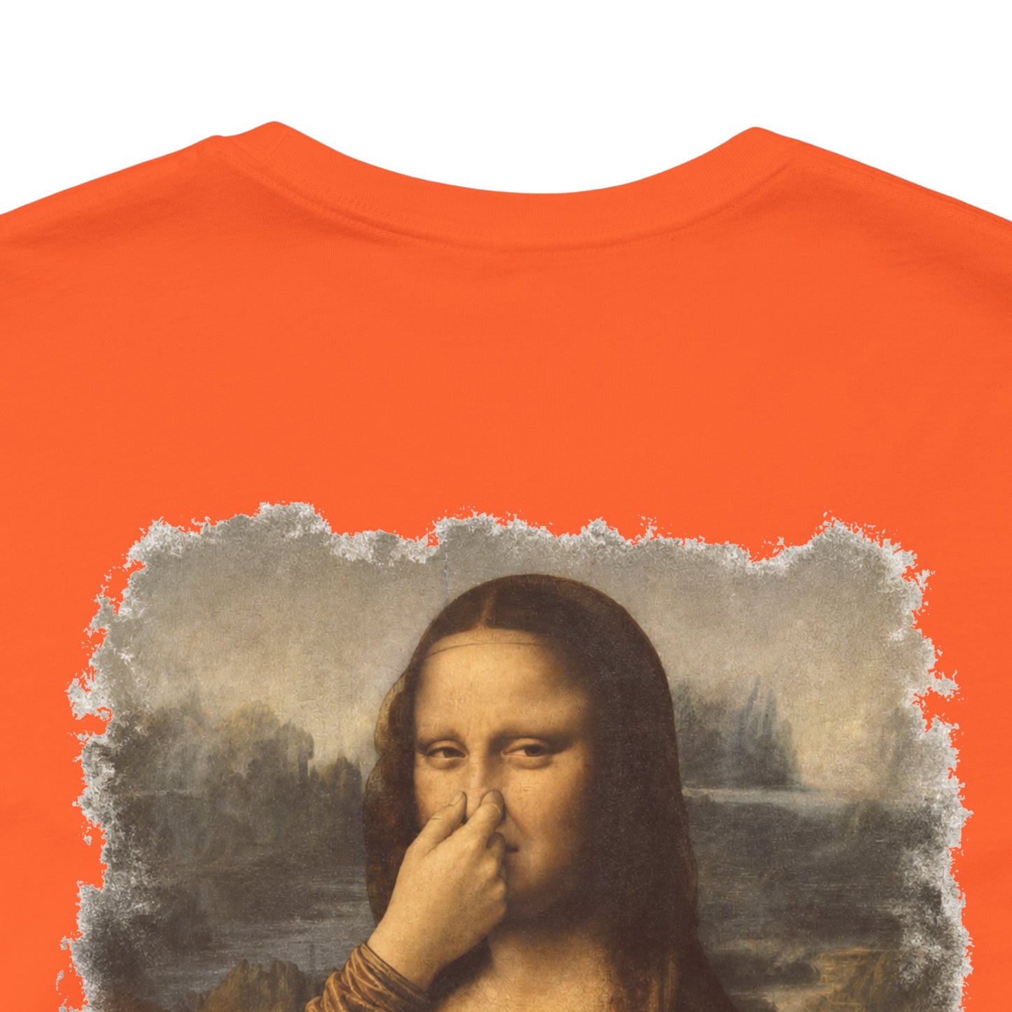 Something Stinks – Funny Mona Lisa Parody Graphic Tee