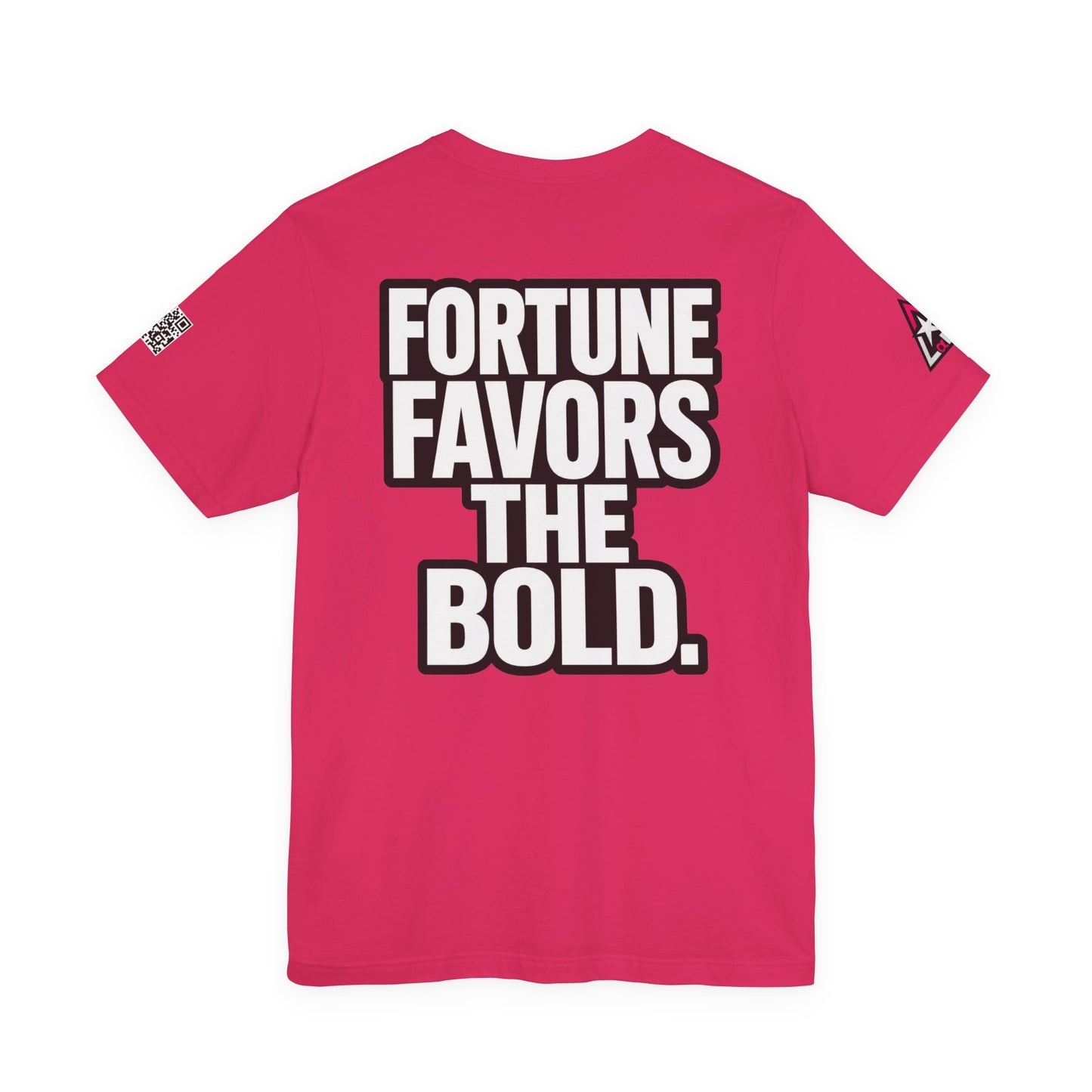 Fortune Favors the Bold – Motivational Streetwear Graphic Tee