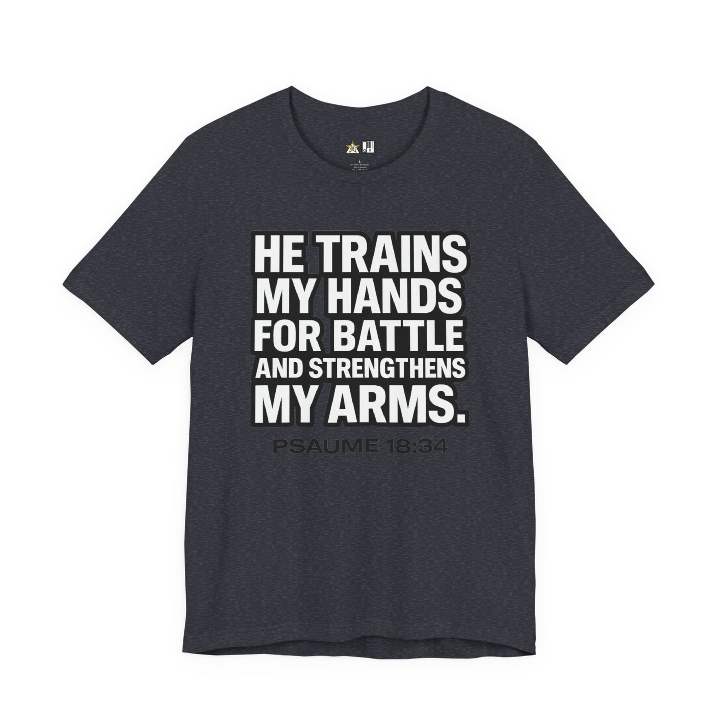 Battle-Ready Strength – Unisex Streetwear Graphic Tee
