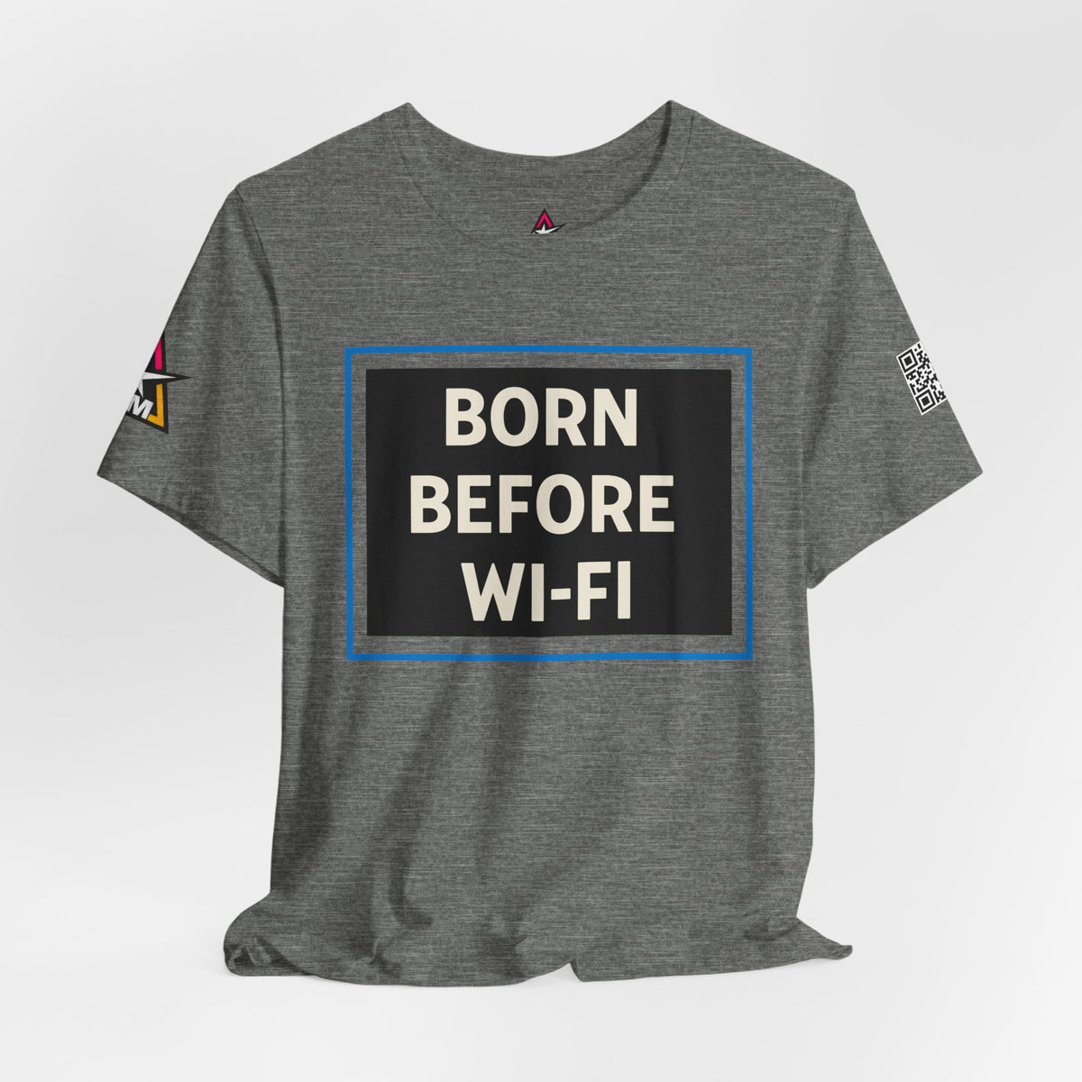 BORN BEFORE WI-FI | Funny Retro Graphic Tee | Gen X & Millennial Streetwear
