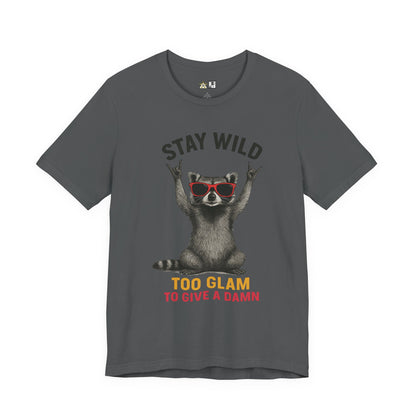 Stay Wild Glam Tee – Unisex Streetwear Graphic Tee