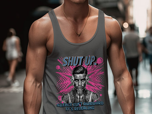 Silence Isn't Awkward It's Revealing Tank Top product