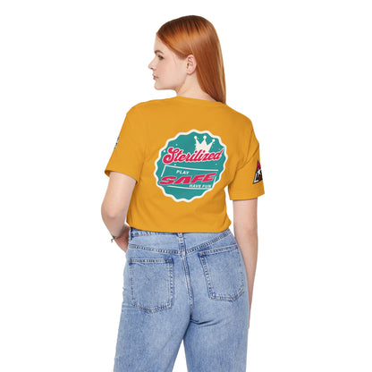 STERILIZED – Play Safe Have Fun Unisex Streetwear Graphic Tee