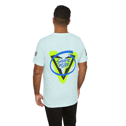 V-Shape Inside Graphic T-Shirt | Fitness Streetwear Tee | Gym & Bodybuilding Shirt