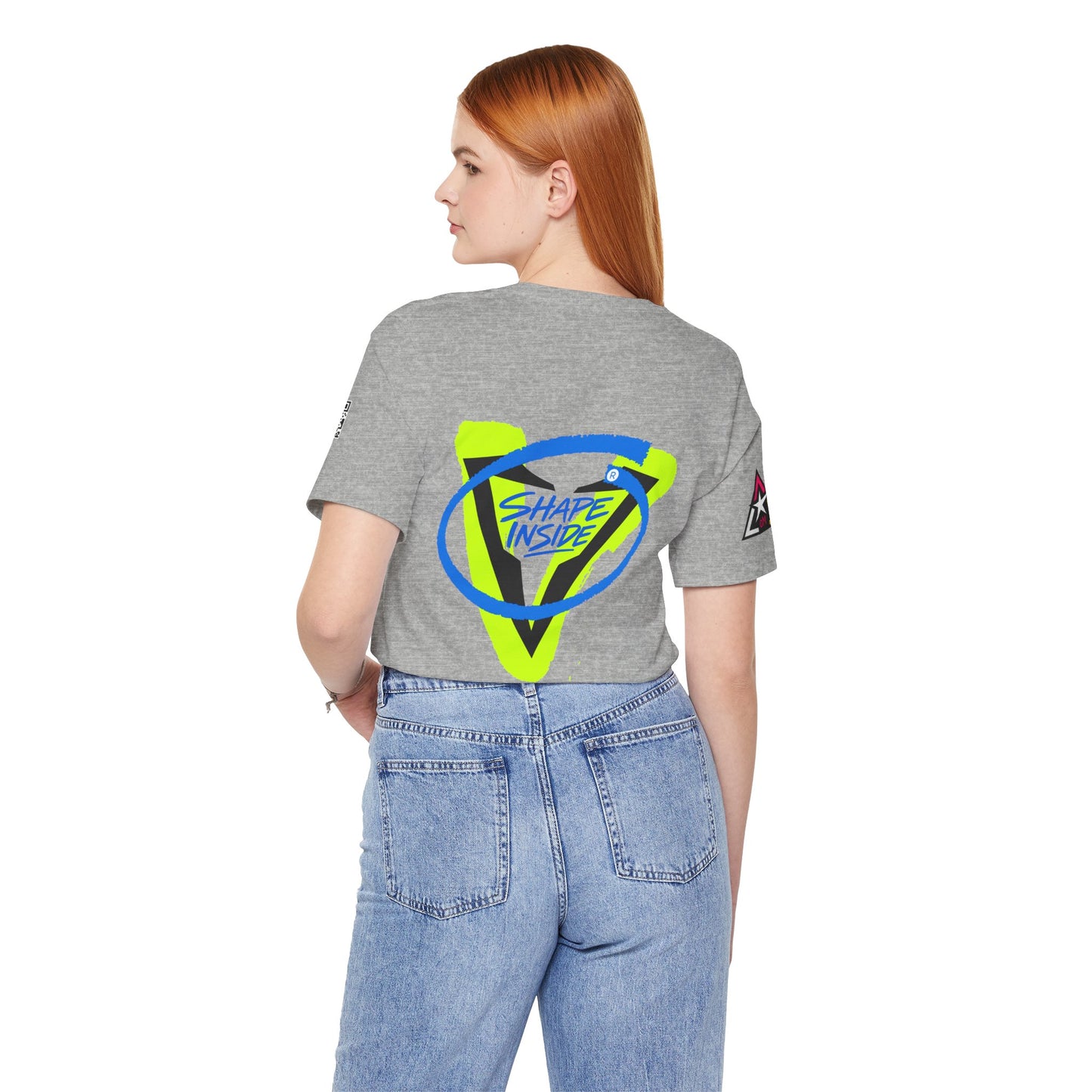 V-Shape Inside Graphic T-Shirt | Fitness Streetwear Tee | Gym & Bodybuilding Shirt