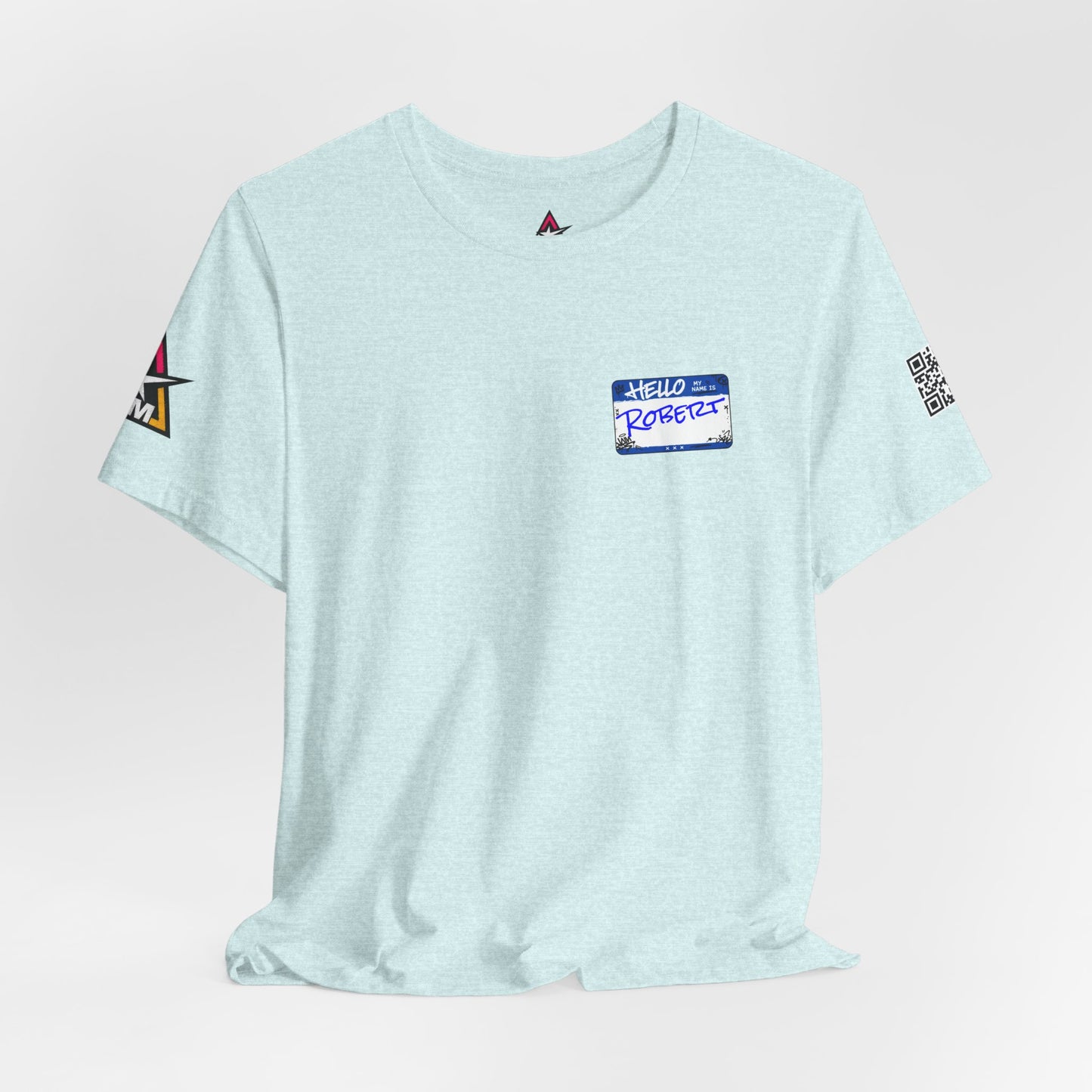 Custom Name Tag – Personalized Streetwear Graphic Tee
