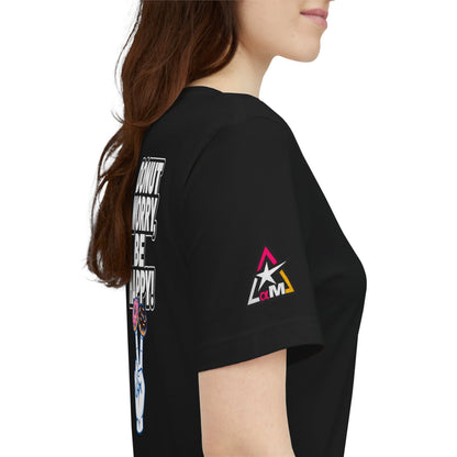 Donut Worry, Be Happy – Funny Donut Graphic Tee