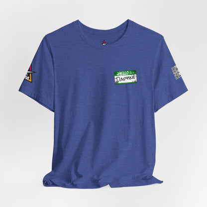 Custom Name Tag – Personalized Streetwear Graphic Tee