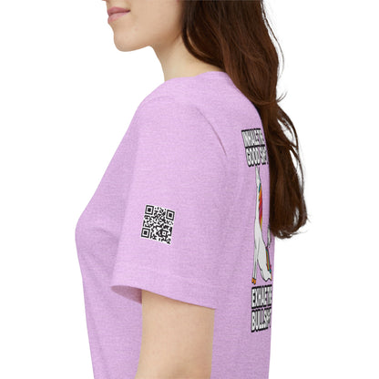 Inhale the Good Shit, Exhale the Bullshit – Funny Unicorn Graphic Tee