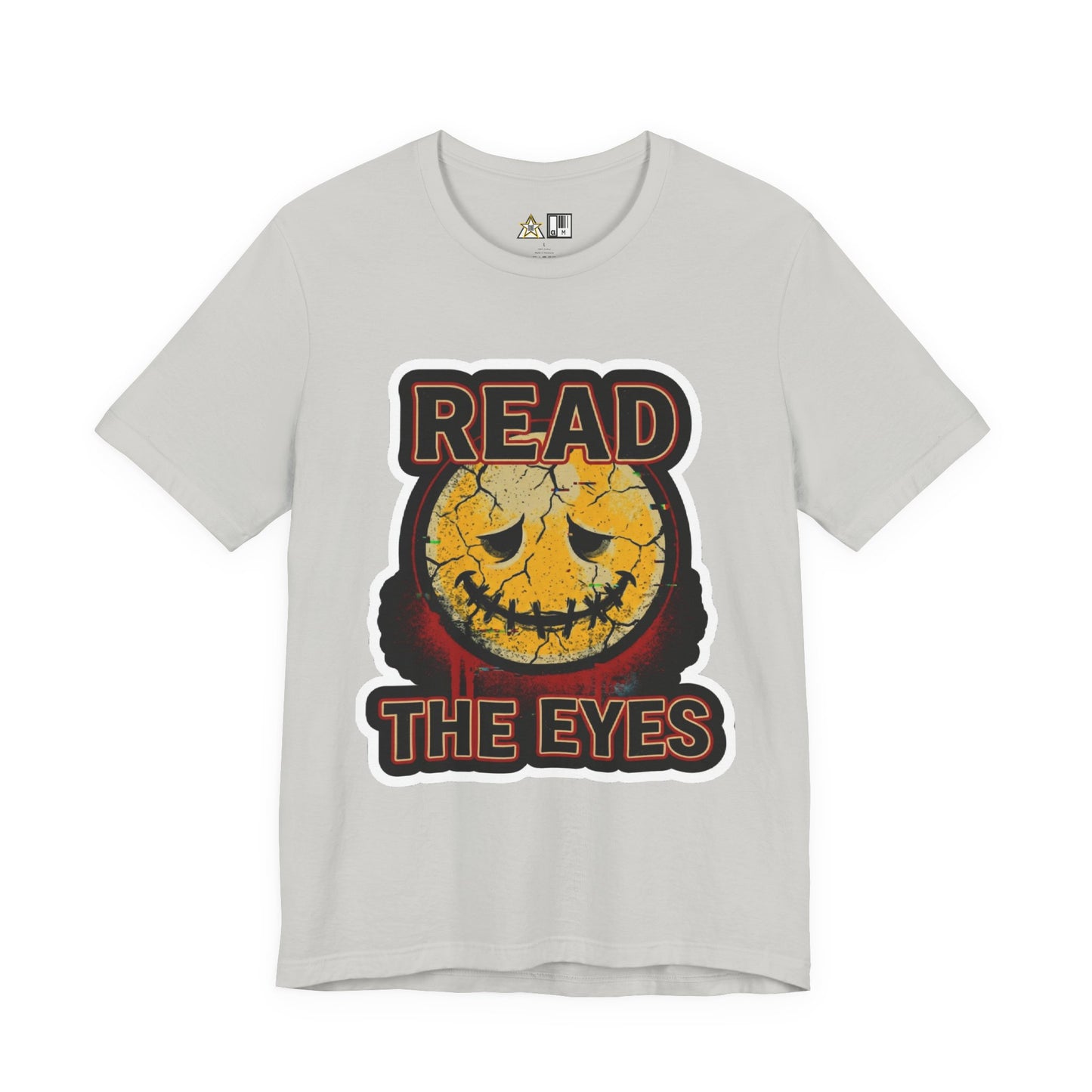 Read The Eyes unisex streetwear graphic tee