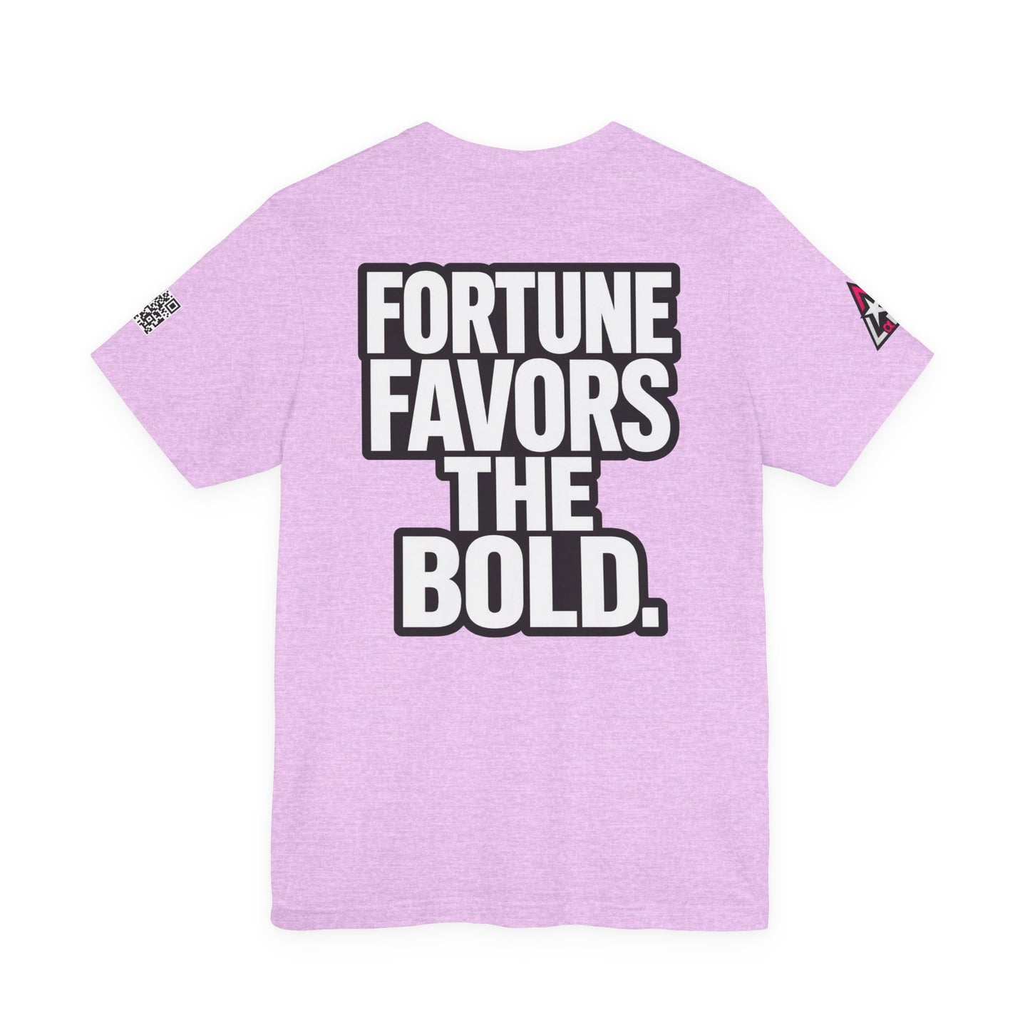 Fortune Favors the Bold – Motivational Streetwear Graphic Tee