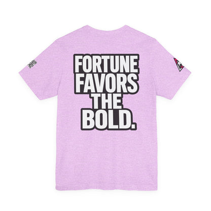 Fortune Favors the Bold – Motivational Streetwear Graphic Tee