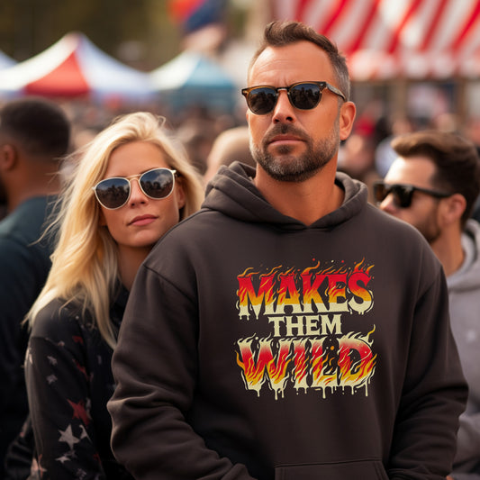 Makes Them Wild Hoodie product type