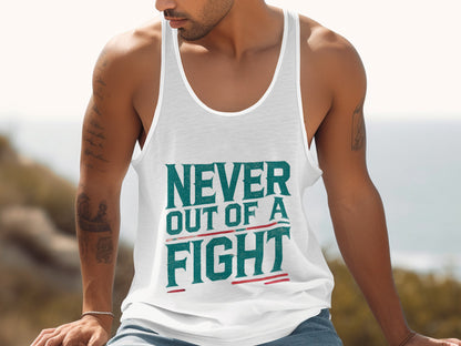 Never Out Of A Fight Graphic Tank Top product