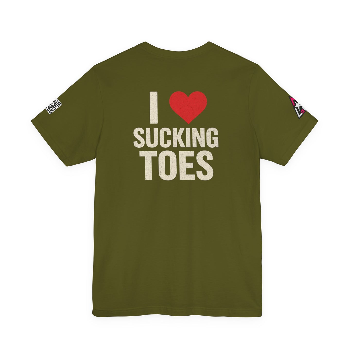 I Love Sucking Toes – Funny Dirty Humor Graphic Tee