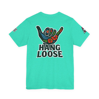 Hang Loose Graphic T-Shirt | Shaka Hand Tee | Tropical Surf Streetwear