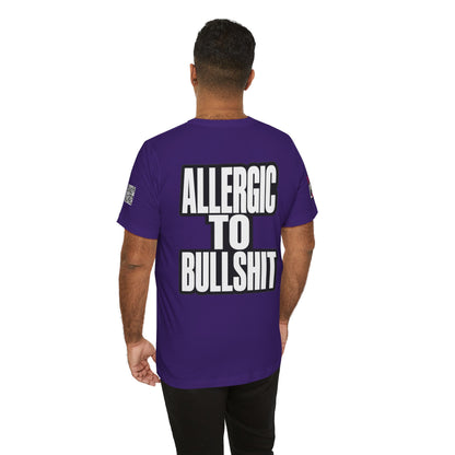 Allergic to Bullshit Graphic T-Shirt | Sarcastic Streetwear Tee  ALLERGIC TO BULLSHIT