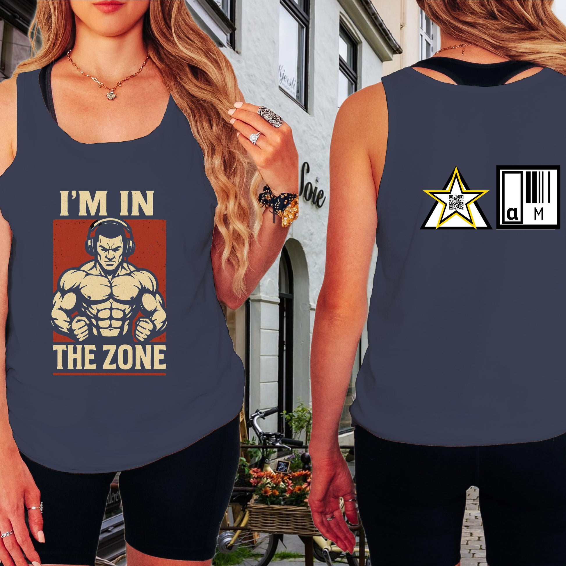 I'm in the Zone Men's Gym Workout Tank Top product