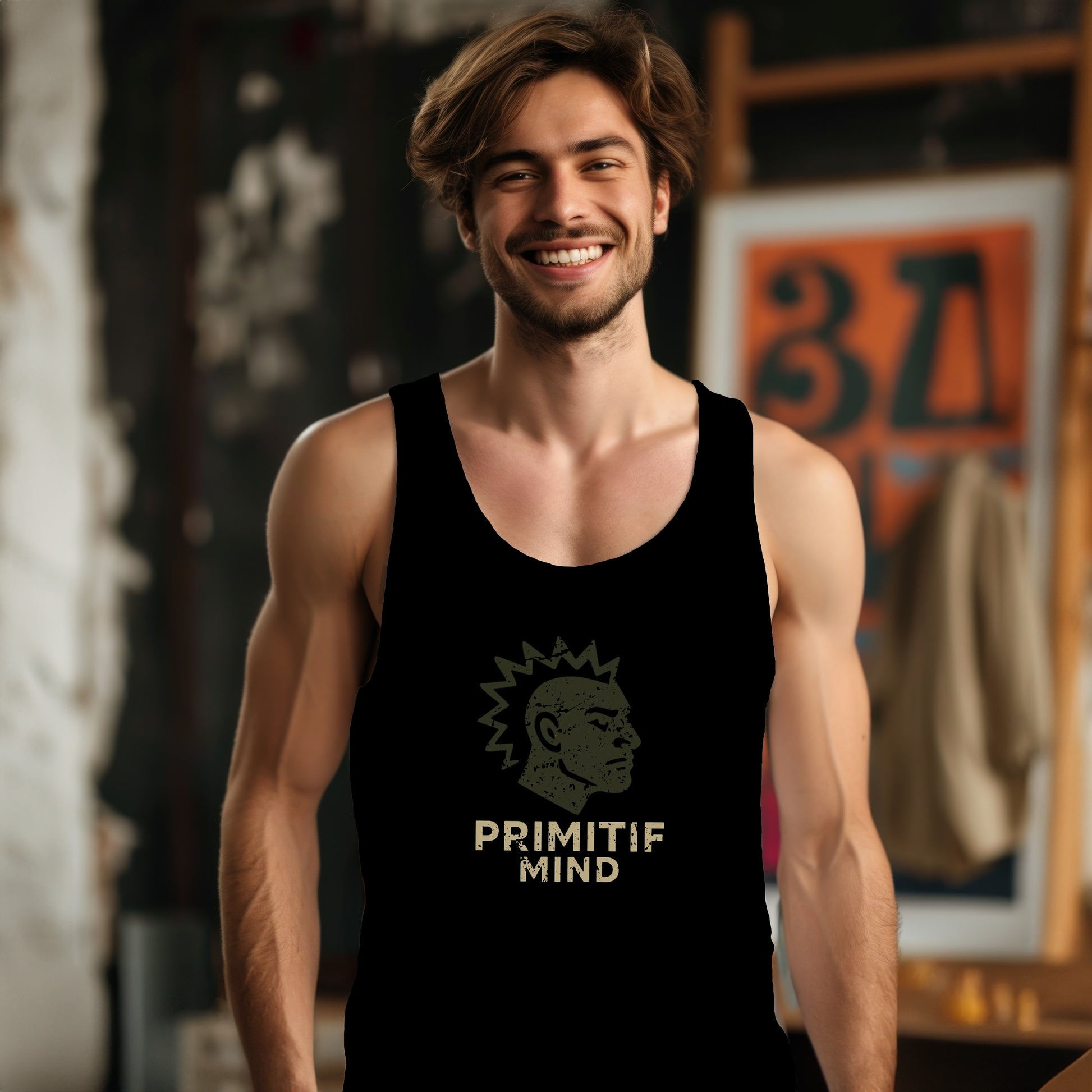 Primitif Mind Graphic Print Tank Top product type