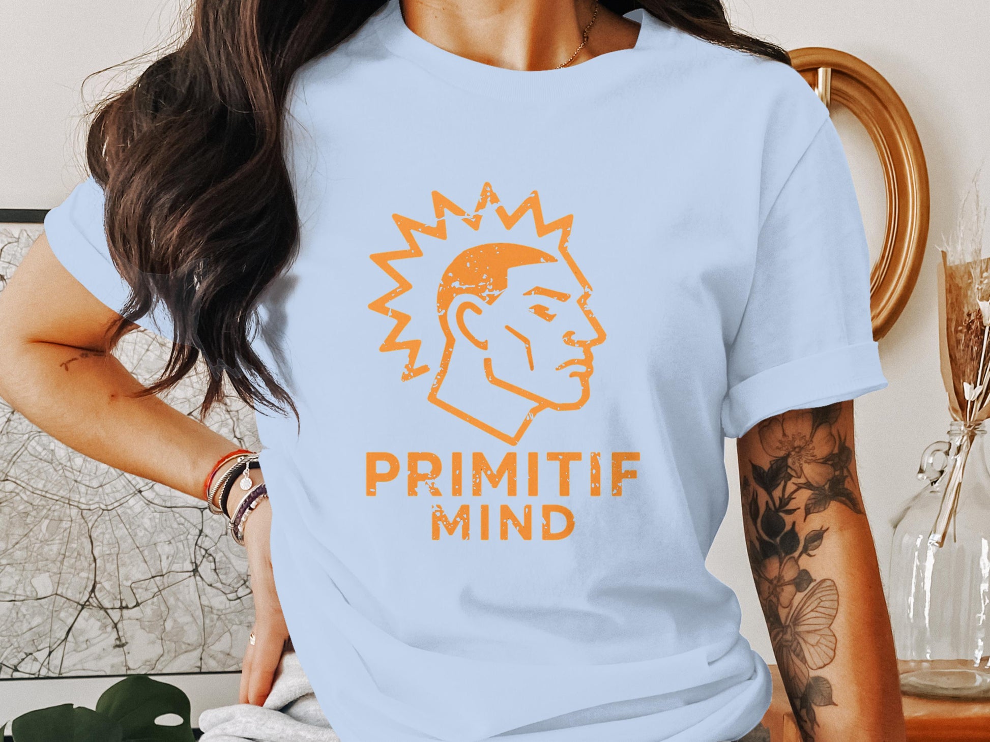 Primitif Mind Graphic Tee with Unique Design product