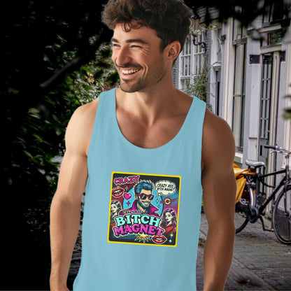 Crazy Bitch Magnet Graphic Tank Top product type