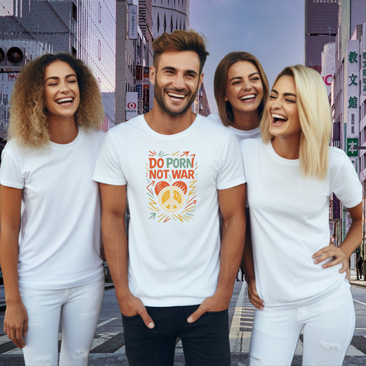 Do Porr Not War Peace Sign Graphic Tee product