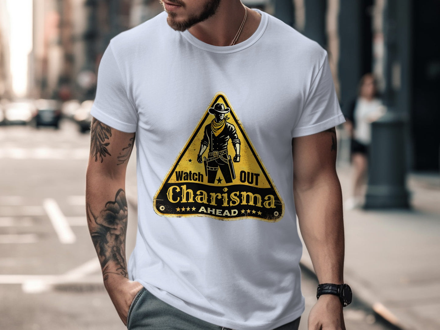 Watch Out Charisma Ahead Graphic T-Shirt product