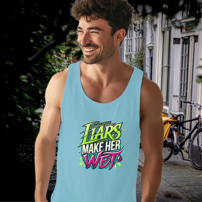 Fun Colorful Fears Make Her Wet Graphic Tank product