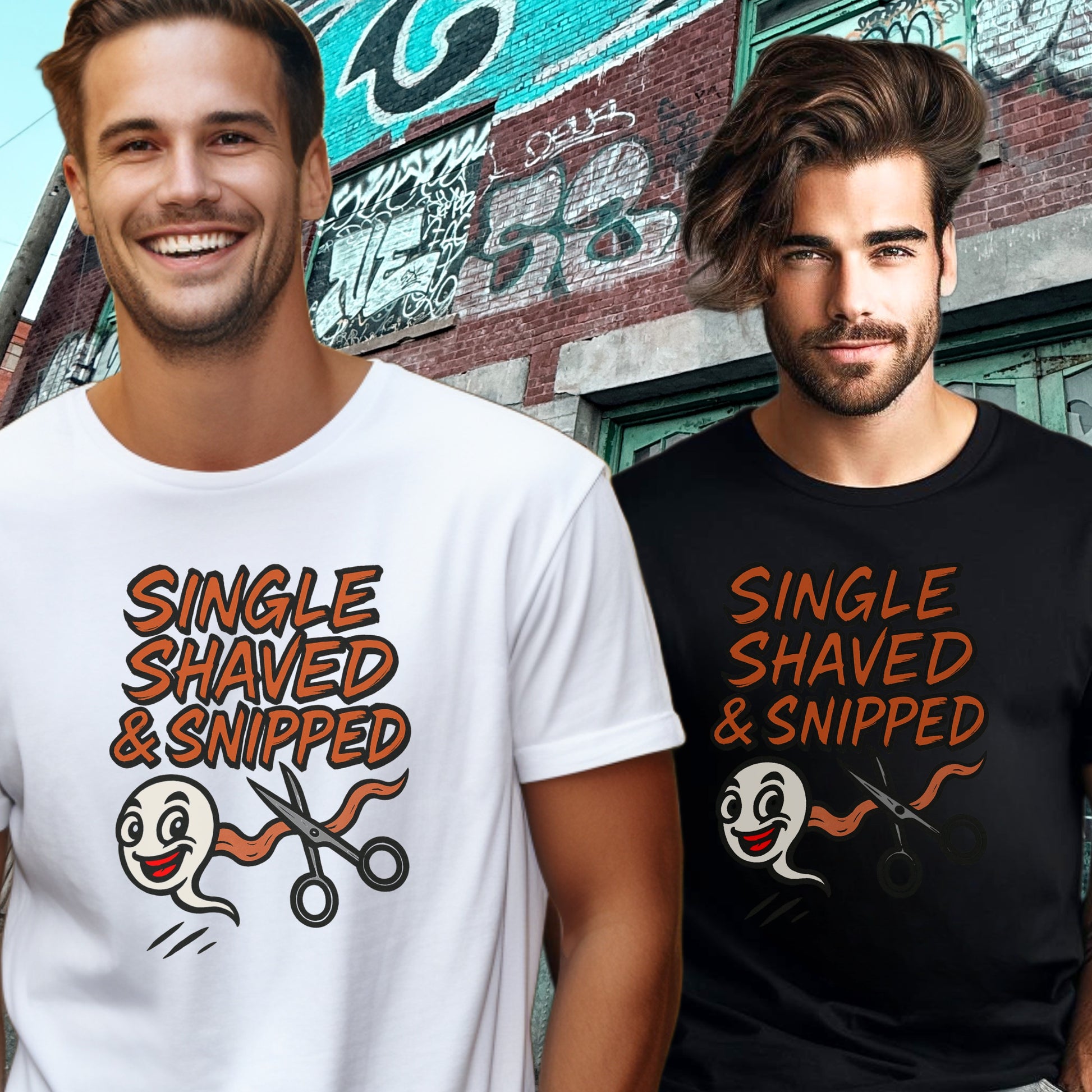 Single Shaved Snipped Graphic T-shirt product