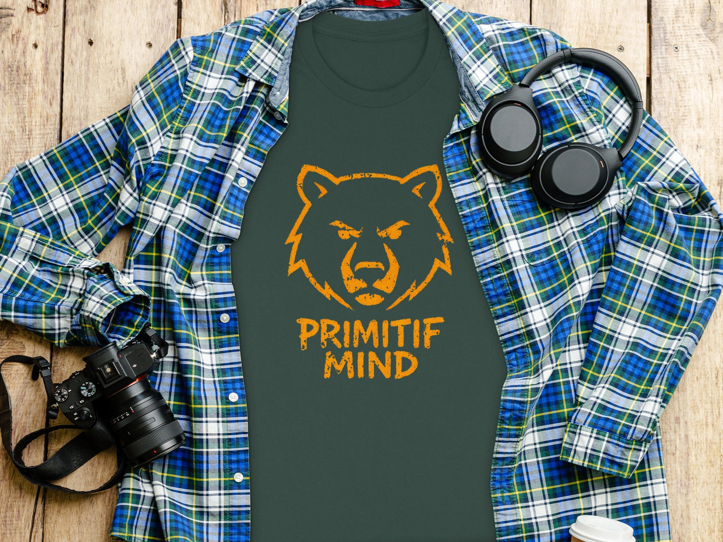 Primitif Mind Bear Graphic T-shirt product type