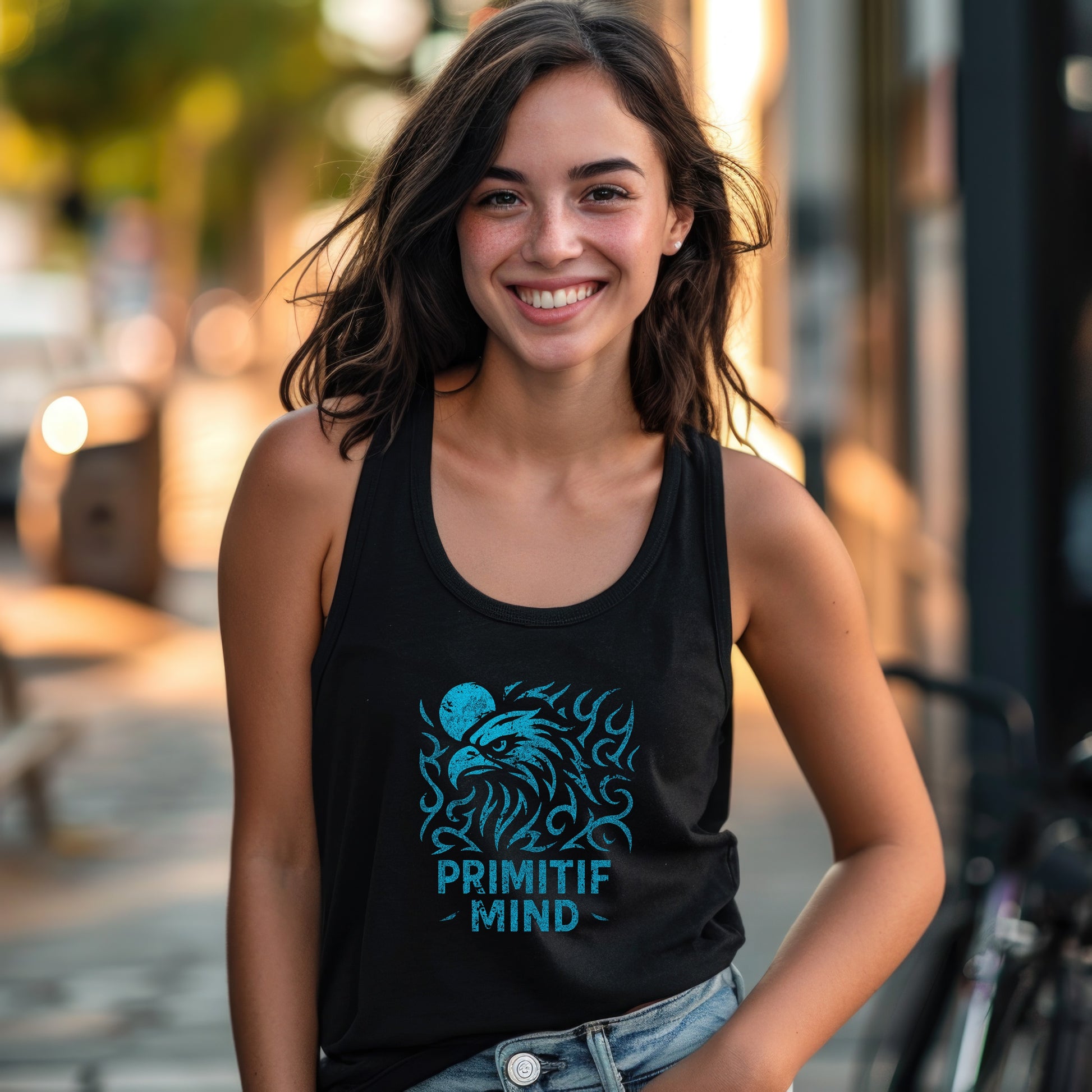Primitif Mind Eagle Graphic Tank Top product type