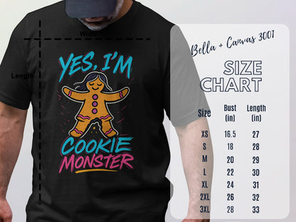 Yes I'm Cookie Monster Graphic T-Shirt product