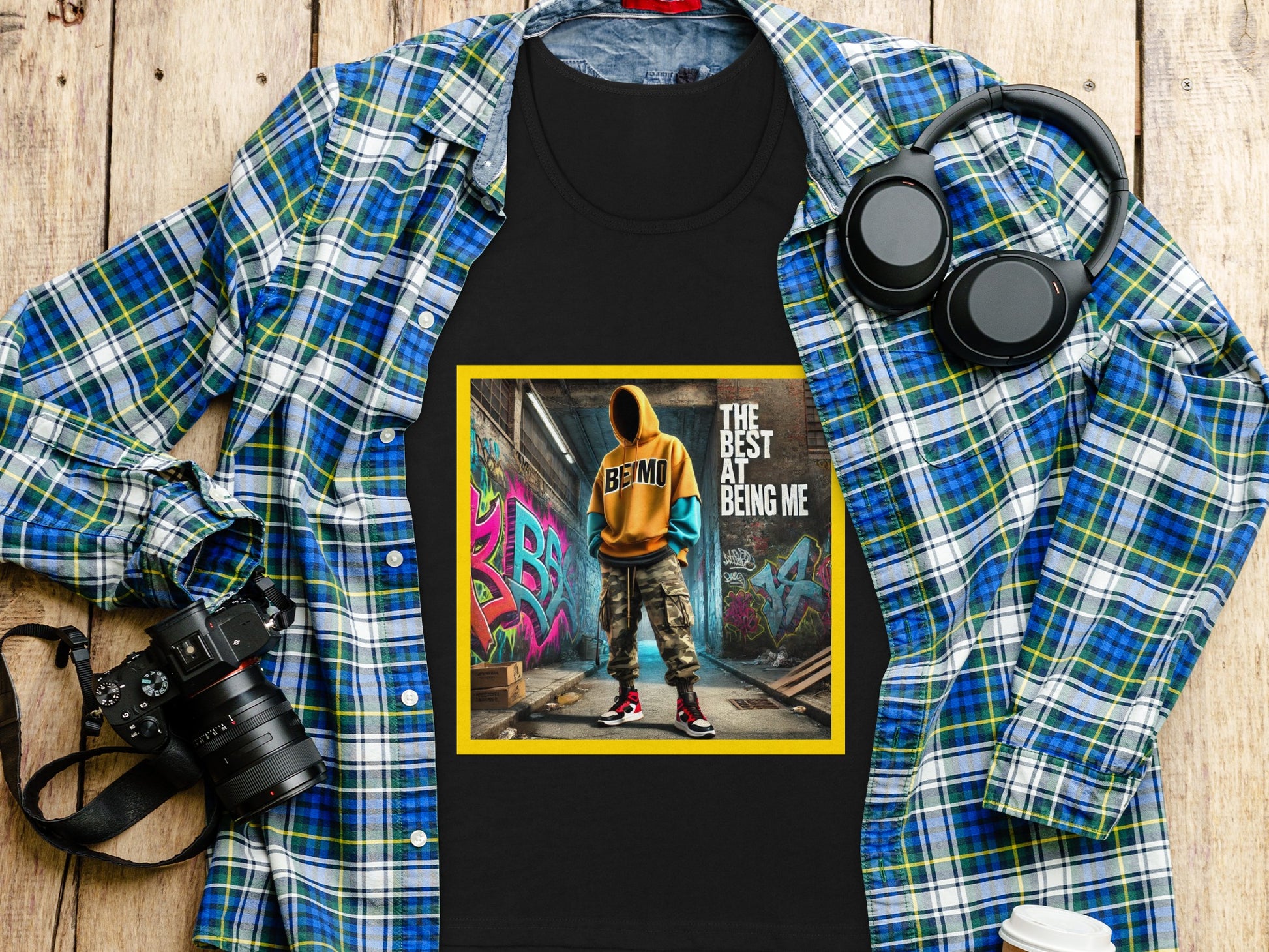 The Best At Being Me Graphic Tee for Stylish Product