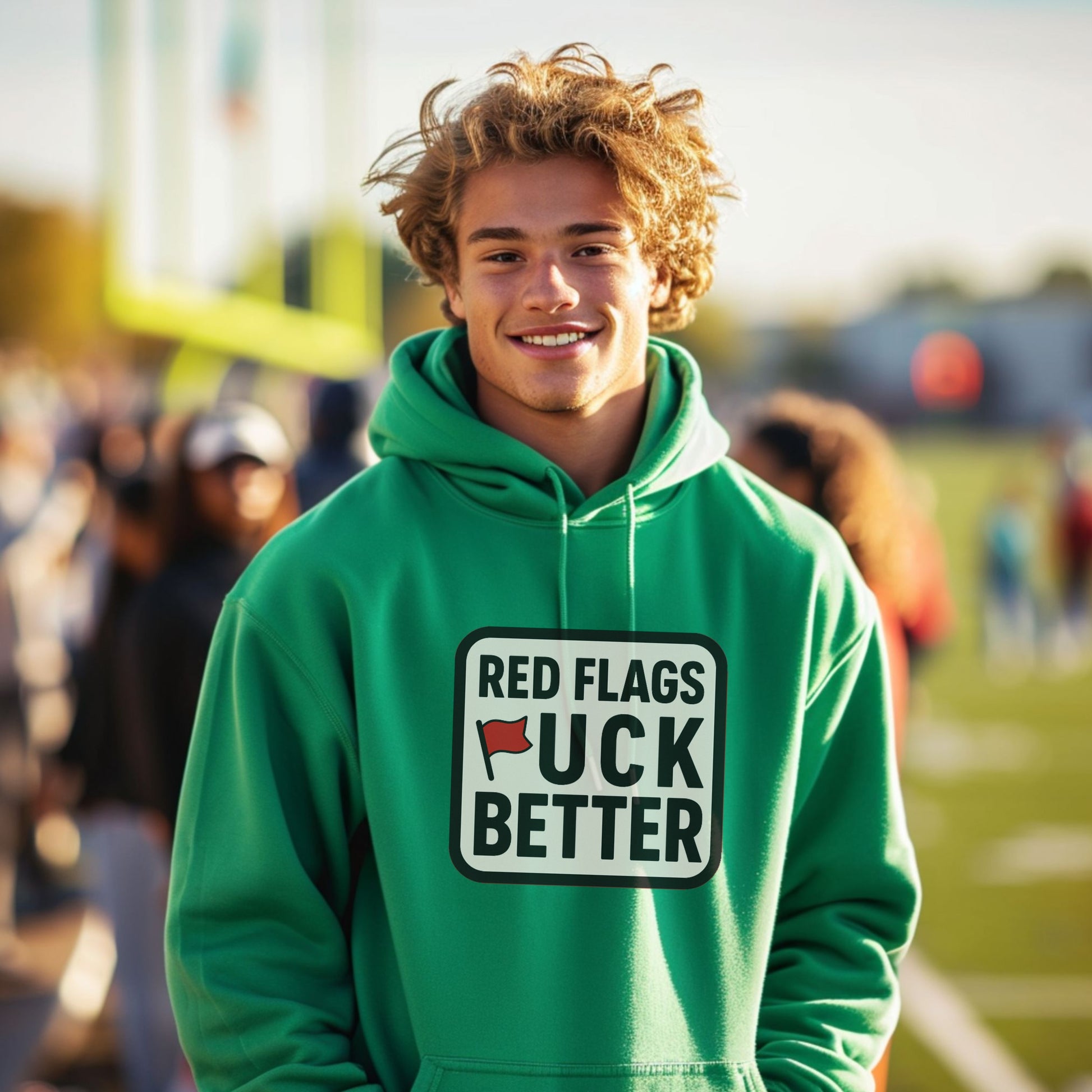 Red Flags Suck Better Funny Hoodie Product