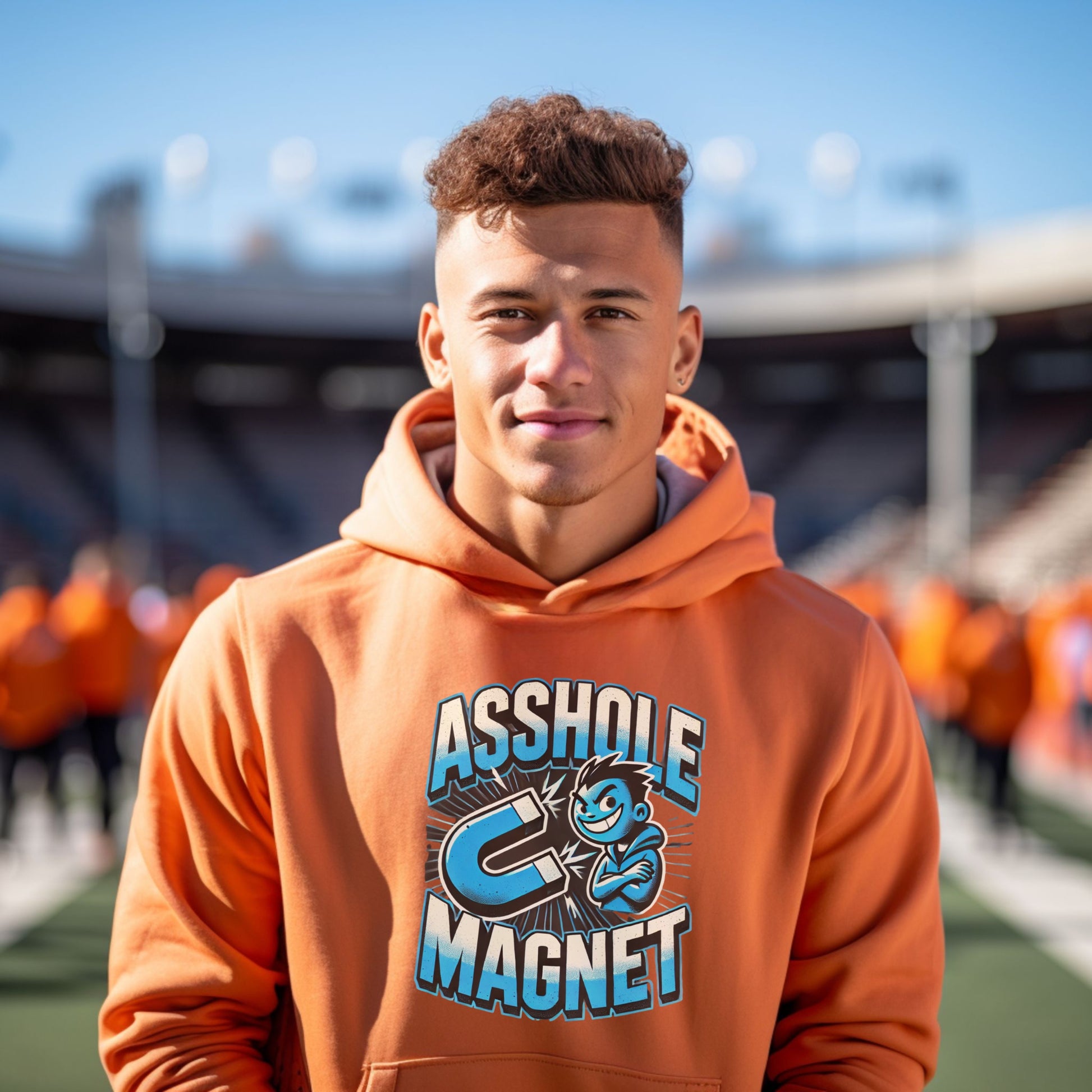 Asshole Magnet Graphic Hoodie product