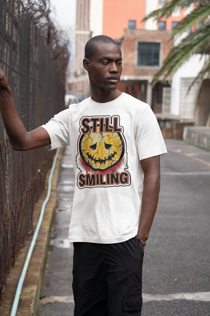 Still Smiling unisex streetwear graphic tee