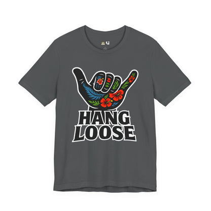 Hang Loose Authority – Unisex Bold Streetwear Graphic Tee