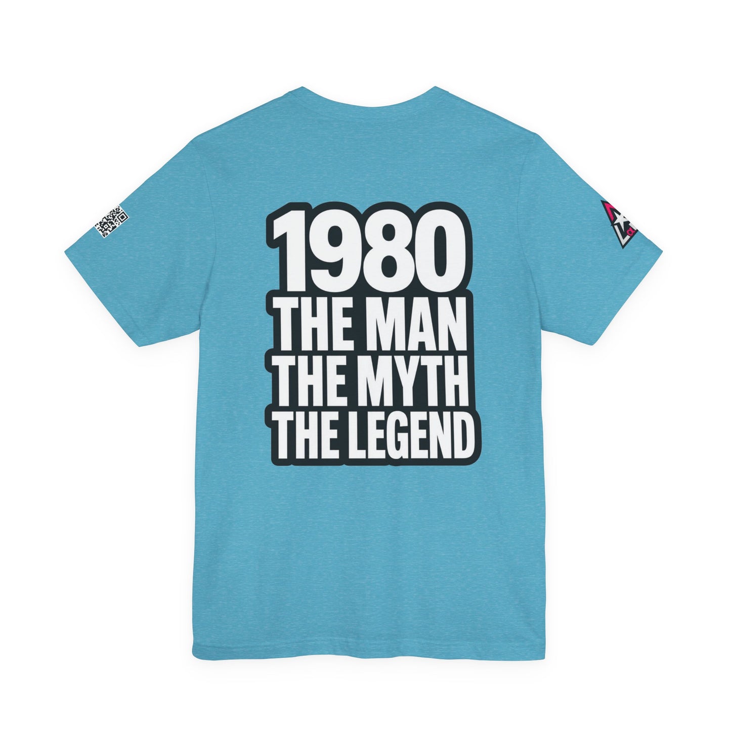 1980 The Man The Myth The Legend Graphic T-Shirt | 1980 Birthday Tee | Vintage Legend Shirt