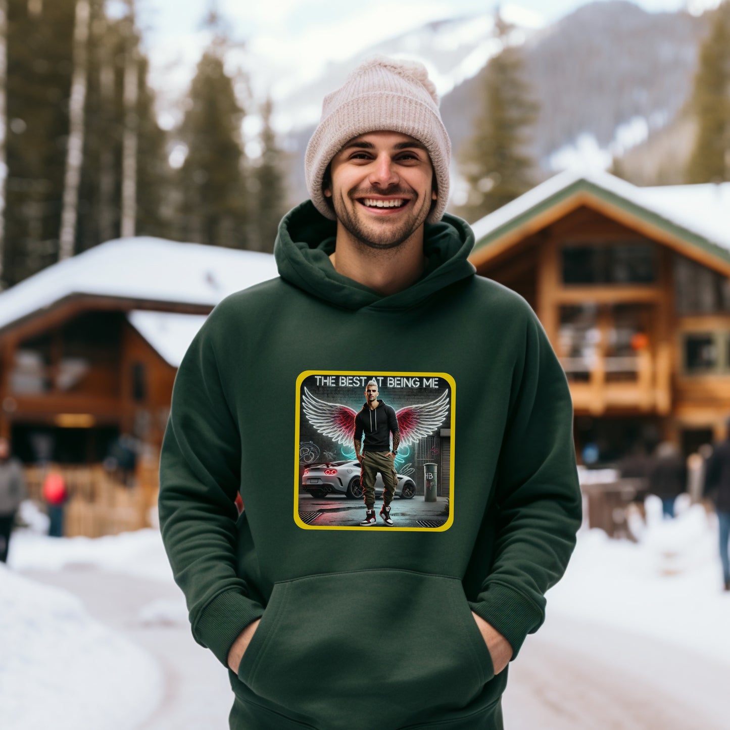 The Best at Being Me Graphic Hoodie product