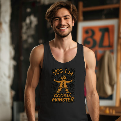 Yes I'm Cookie Monster Graphic Tank Top product type