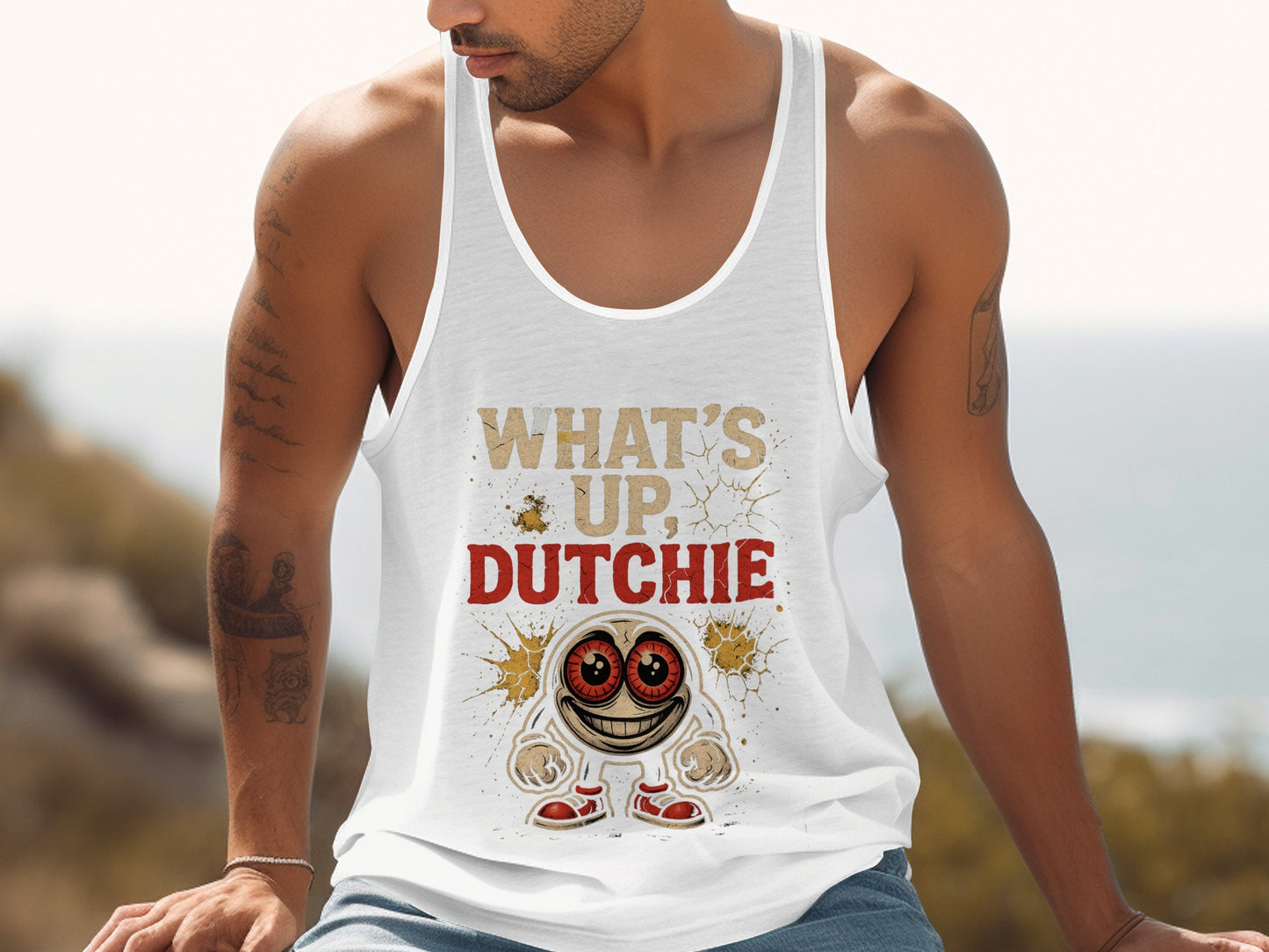 What's Up Dutchie Graphic Tank Top Product
