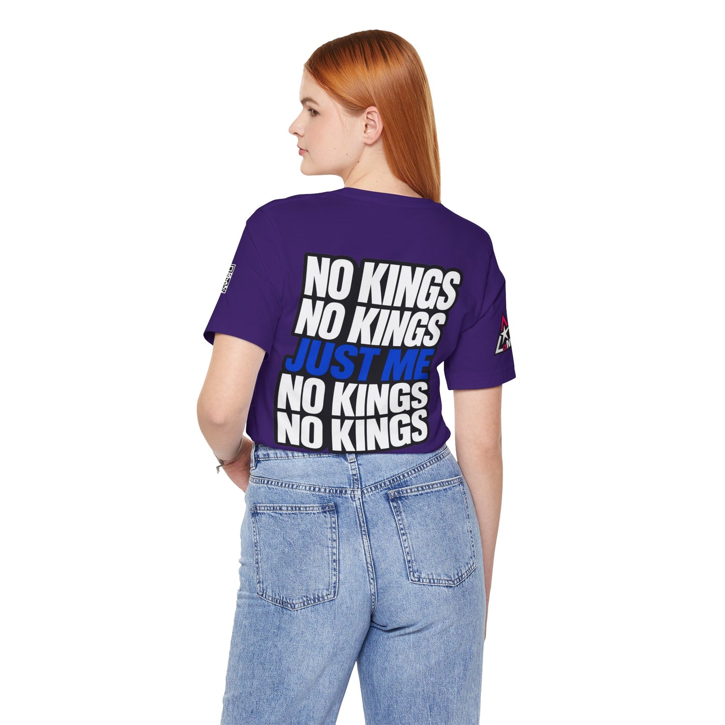 No Kings Just Me – Bold Anti Authority Graphic Tee