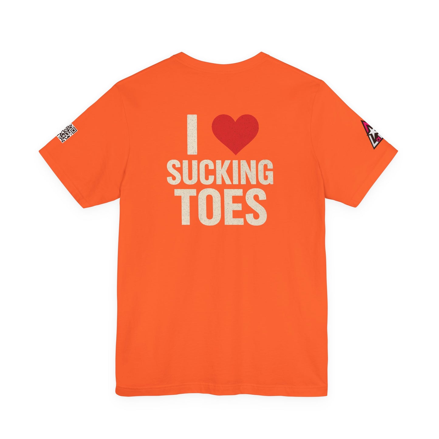 I Love Sucking Toes – Funny Dirty Humor Graphic Tee
