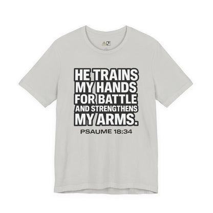 Battle-Ready Strength – Unisex Streetwear Graphic Tee