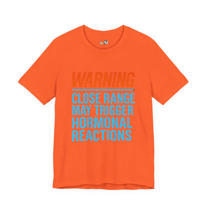 Close Range Warning – Unisex Streetwear Graphic Tee